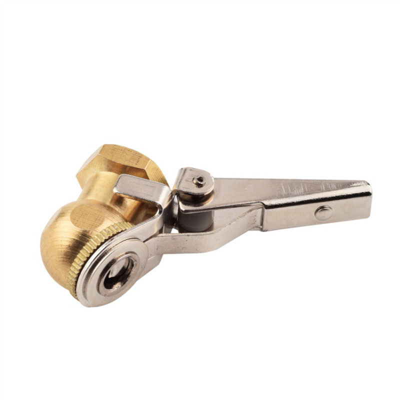 1/4" NPT zračna stezna glava za napuhavanje guma Mjedena kugla Auto pumpa za napuhavanje automobilskih guma sa kopčom za alate za popravak automobilskih guma TCC01