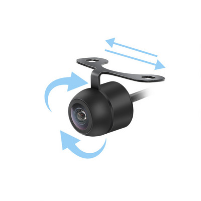 Dashcam kamera za vožnju unatrag, 4 rupe, navigacija s automobilom, mali leptir, slika za vožnju unatrag, infracrveni noćni vid, vodootporan