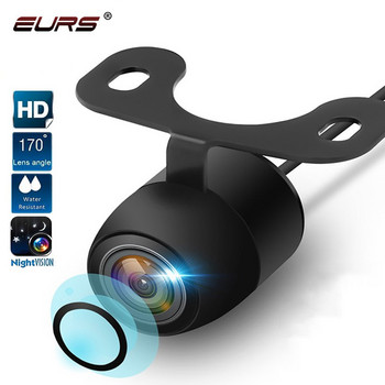 EURS Автомобилна камера за обратно виждане за превозно средство Видео за нощно виждане на заден ход Широкоъгълен 170 градуса паркинг за шофиране Рекордер Ремонтни части
