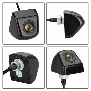 Ρυθμιζόμενη 360° μπροστινή/εφεδρική κάμερα, Fish Eye Lens OEM Mini Style, Πλαϊνή/Πίσω όψη κάμερα Night Vision Αδιάβροχη