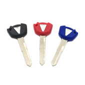 Cheie de motocicletă Lamă netăiată Chei goale Chip pentru Kawasaki ZX6R ZX9R ZX10R ZX12R ZX14R ZZR1400 ZRX1200 Ninja ER6N ER6F ER6R KLE650