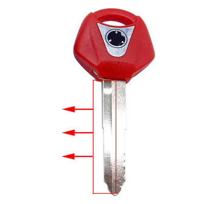 1 ΤΕΜ Motorrad Uncut Klinge Blank Key Embryo Fit Fü YZF XJR1300 FJR1300 MT09 MT07 XJ6 TMax FZ6 FZ8 r3 R1 R6