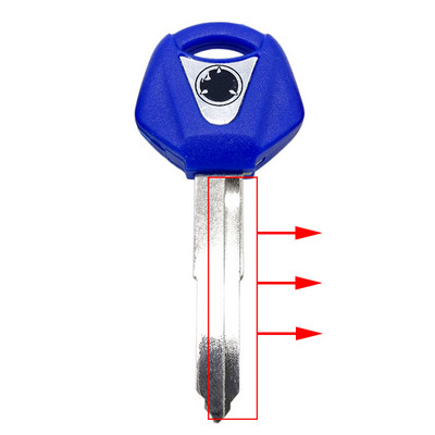 1 ΤΕΜ Motorrad Uncut Klinge Blank Key Embryo Fit Fü YZF XJR1300 FJR1300 MT09 MT07 XJ6 TMax FZ6 FZ8 r3 R1 R6