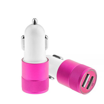 USB Car Charger Mini Dual USB Charger Universal 2.1A Car Charging Adapter 2 USB Charging Adapter Car-styling Auto