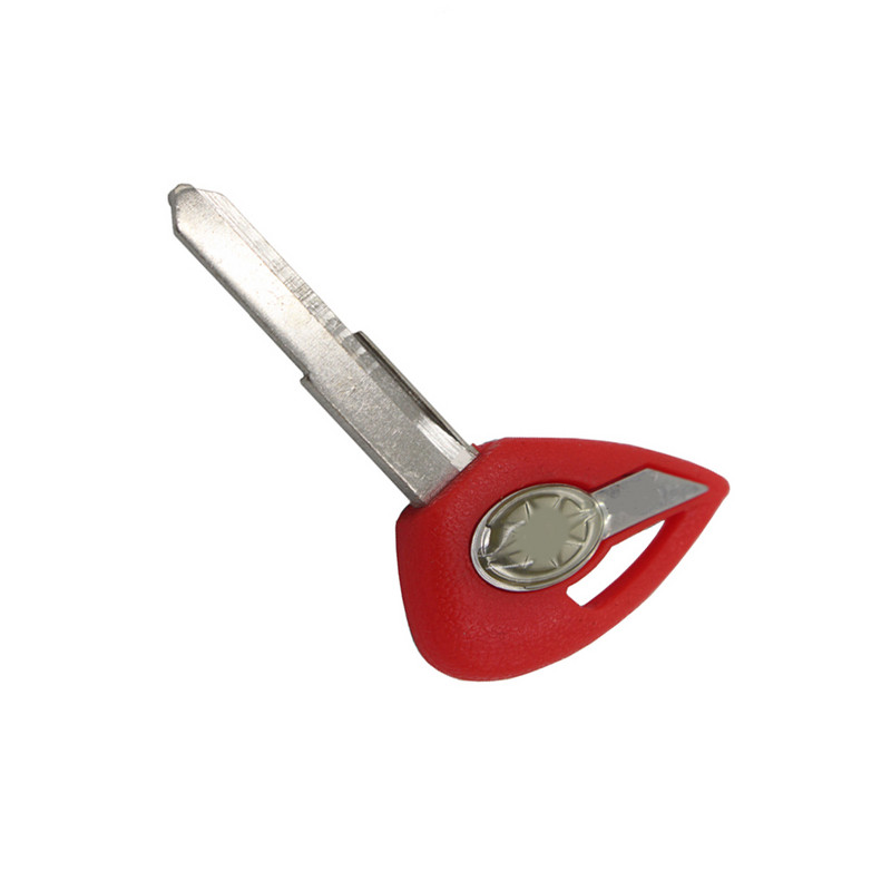 Must/punane mootorratta tühi lõikamata võtmetera YAMAHA Dragstar V-Star DS400 DS650 XVS400 XVS650 XV1900 XVS1300 XVS950 jaoks