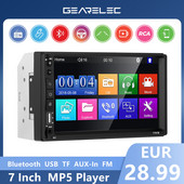 Stereo auto 2 din 2 DIN 7 inchi Radio auto Multimedia Player MP5 Bluetooth USB TF AUX-in Receptor radio multimedia Transmițător FM