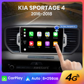 AWESAFE PX9 KIA Sportage KX5 4 2016 2017-2019 Autórádió Multimédiás Navigáció 2 Android 2din Autoradio CarPlay sztereóhoz