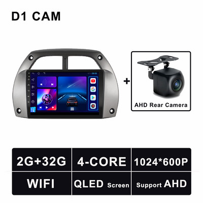 Android 11 auto radio 2 Din Stereo Auto Multimedijski Player za Toyotu RAV4 RAV 4 2001 - 2006 GPS Navigacija Auto Video No 2 Din