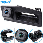 Zadná kamera ZIQIAO HD s objektívom rybieho oka a rukoväťou kufra pre Cadillac ATS L 2014 2015 2016 2017 LS305