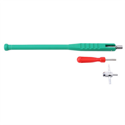 Tub de extragere a supapei anvelopei Instrumente de reparare a anvelopelor din metal Miez de tijă a supapei Demontator de motociclete pentru mașină Kit de instrumente de reparare Accesorii