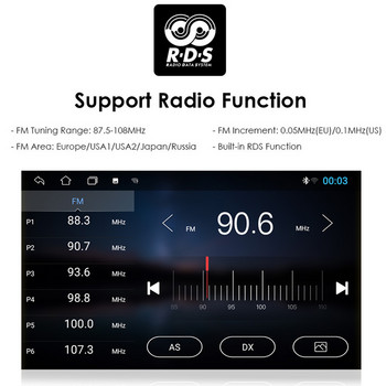 4G 2 Din Android 10 Car Multimedia player για VW Volkswagen Golf Polo Tiguan Passat b7 b6 SEAT leon Skoda Octavia Radio GPS RDS