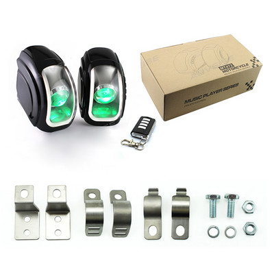 Motorkerékpár hangszóró audio hangrendszer 12 V motorkerékpár hangszóró audio lejátszó IPX4 vízálló Bluetooth-kompatibilis Scooter ATV-hez