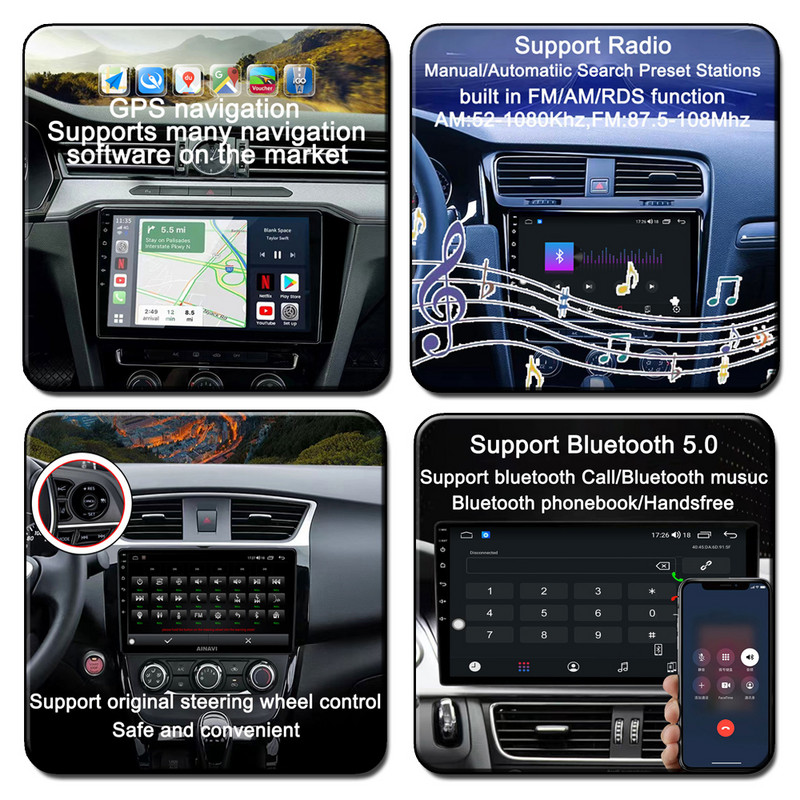9 hüvelykes Android 12 Mitsubishi Pajero Sport 2 L200 Triton 2008 - 2016 autórádió No 2din Multimédiás navigációs GPS lejátszó BT 4G