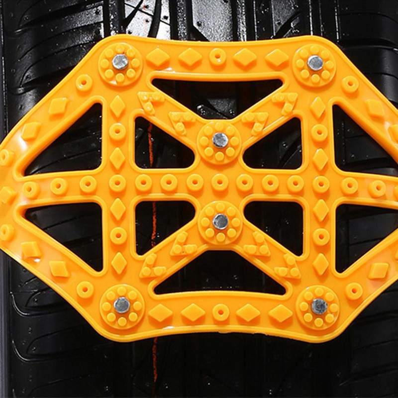 1PCS/3PCS/5PCS/Set Automobilski lanac protiv proklizavanja Univerzalni prijenosni zadebljani prošireni lanac protiv proklizavanja snijega Guma Lanci za snijeg TPU