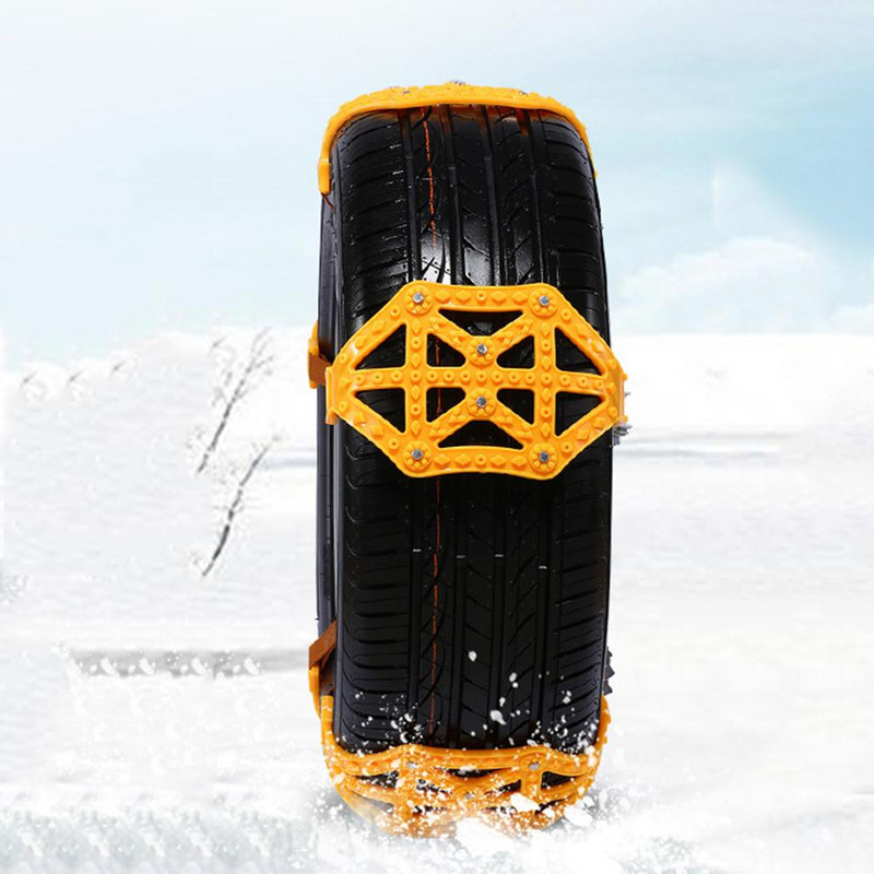 1PCS/3PCS/5PCS/Set Automobilski lanac protiv proklizavanja Univerzalni prijenosni zadebljani prošireni lanac protiv proklizavanja snijega Guma Lanci za snijeg TPU