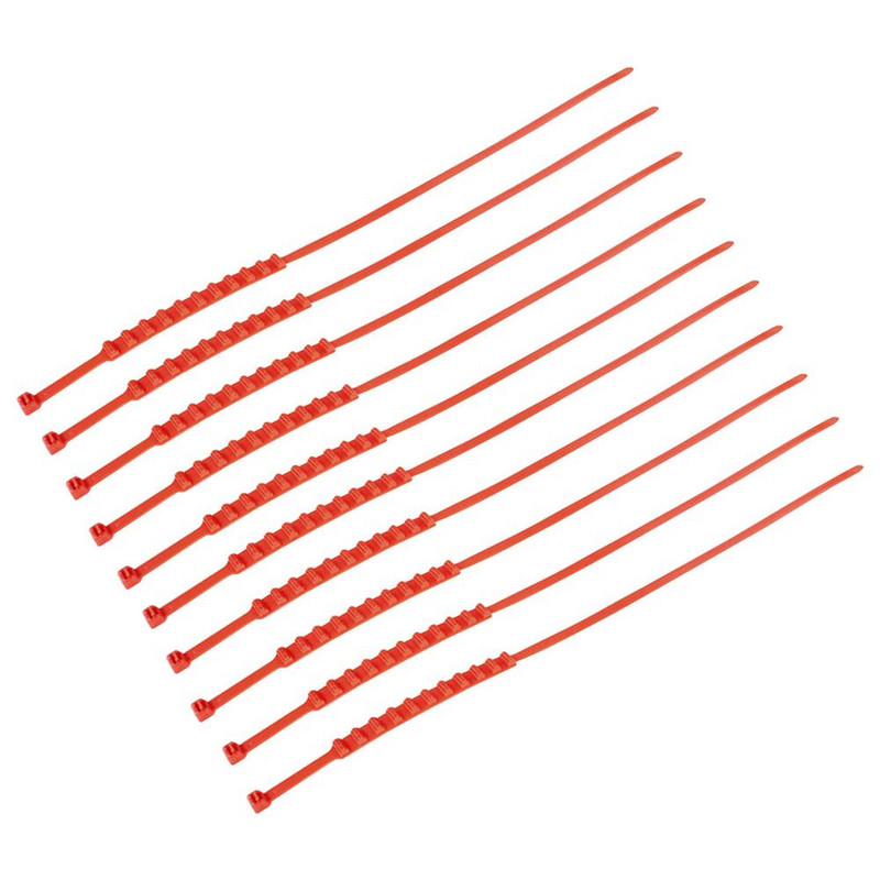 10 komada automobilskih univerzalnih protukliznih lanaca za snijeg Guma za terenska vozila Snow Survival Traction Hitne neklizajuće vezice za kabele od blata