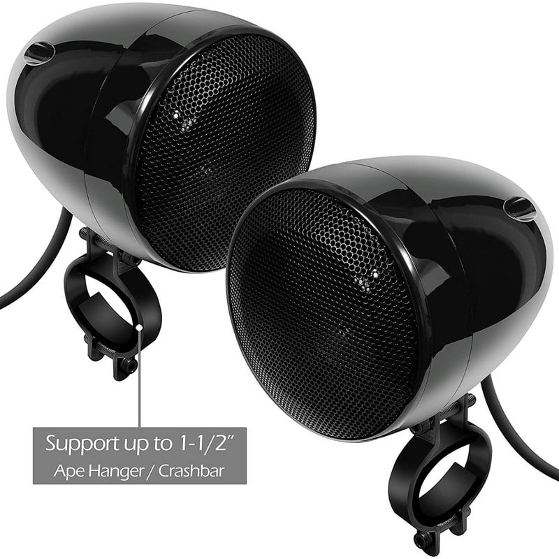 1000 W stiprintuvas 4 garsiakalbiai vandeniui atsparus motociklo garso keturratis UTV valtis Bluetooth stereo sistema su FM radiju, USB, AUX, SD kortele Mp3