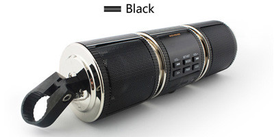 Motorkerékpár EDR audio hangszóró vízálló motorkerékpár sztereó FM rádió AUX USB TF kártya Bluetooth kompatibilis MP3 lejátszó MT487