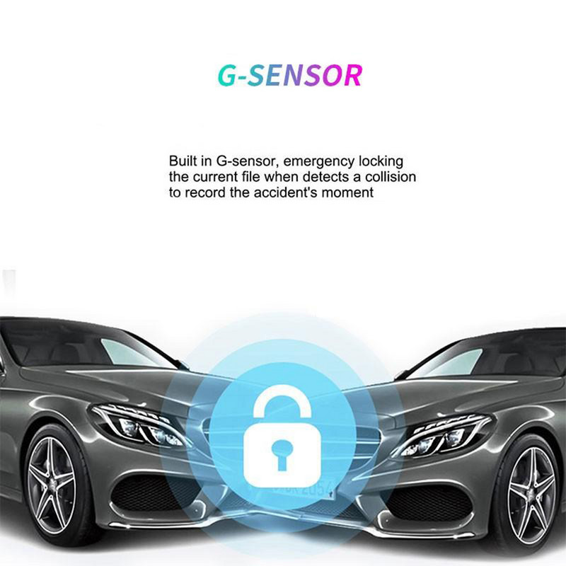 WIFI mini automobilinis įrašymo įrenginys „Vedio 1080P WIFI DVR ADAS Dash Camera“ automobilio DVR kameros įrašymo įrenginys „DashCam“, skirtas „Android“ automobilio radijui