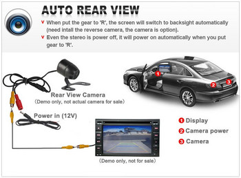 Универсална безжична HD или CCD камера за задно виждане с 4 LED или 8 LED камера за заден ход на автомобила Камера за нощно виждане, помощ при паркиране