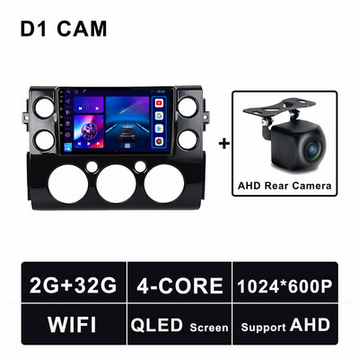 Pentru Toyota FJ Cruiser J15 2006 - 2020 Android 11 Radio auto GPS Multimedia Video Stereo Player de navigare Bluetooth 4G LTE WIFI