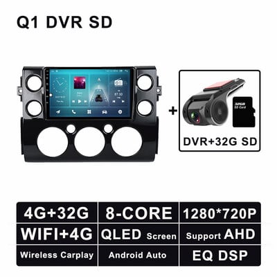 Pentru Toyota FJ Cruiser J15 2006 - 2020 Android 11 Radio auto GPS Multimedia Video Stereo Player de navigare Bluetooth 4G LTE WIFI