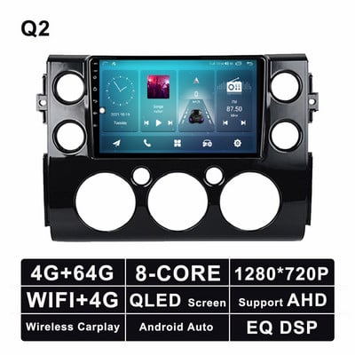 Pentru Toyota FJ Cruiser J15 2006 - 2020 Android 11 Radio auto GPS Multimedia Video Stereo Player de navigare Bluetooth 4G LTE WIFI