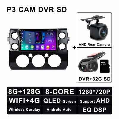 Pentru Toyota FJ Cruiser J15 2006 - 2020 Android 11 Radio auto GPS Multimedia Video Stereo Player de navigare Bluetooth 4G LTE WIFI