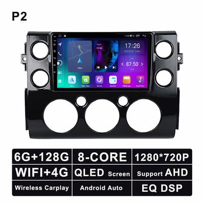 Pentru Toyota FJ Cruiser J15 2006 - 2020 Android 11 Radio auto GPS Multimedia Video Stereo Player de navigare Bluetooth 4G LTE WIFI