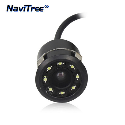 NaviTree 8 LED univerzalna kamera za stražnji pogled za automobil noćno gledanje i monitor za automatsko parkiranje unatrag CCD vodootporan Wide Degree HD