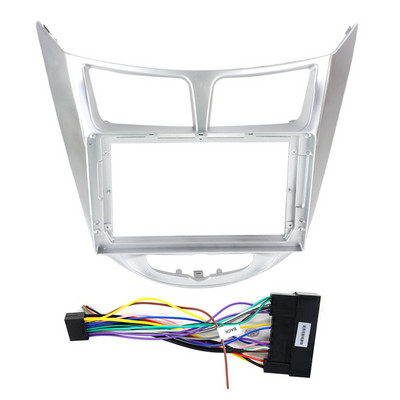 TomoStrong jaoks Hyundai Solaris 1 Verna 2010 - 2016 autoraadio armatuurlaua paneeli raam Toitejuhe CANBUS