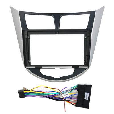 TomoStrong jaoks Hyundai Solaris 1 Verna 2010 - 2016 autoraadio armatuurlaua paneeli raam Toitejuhe CANBUS