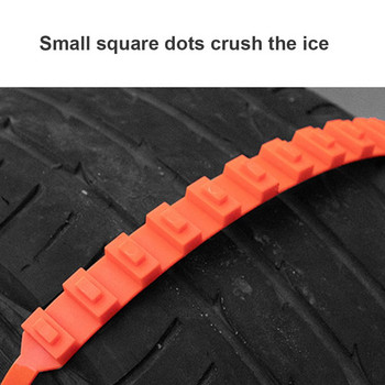 10x Зимни гуми за автомобили Вериги за сняг Противоплъзгащи кабели за колела (един зъб) Зимни противоплъзгащи гуми за колела Вериги за сняг