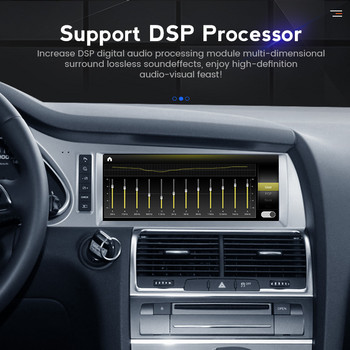 NaviFly Snapdragon 662 Android12 συσκευή αναπαραγωγής πολυμέσων αυτοκινήτου για Audi Q7 2005-2009 2010-2015 Wireless Carplay GPS 1920*720 Blu-Ray