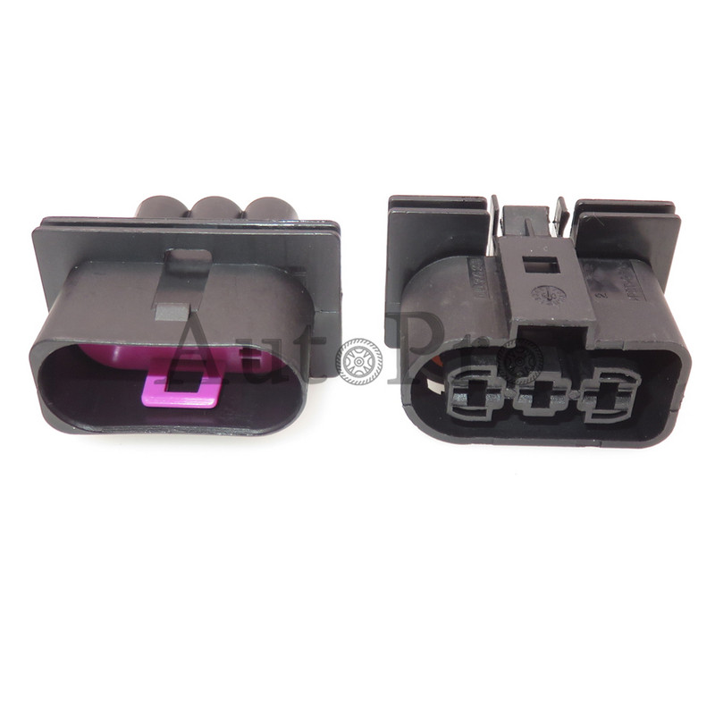 1 set 3 rupe 1J0906443 1J0 906 443 1J0 906 233 1J0906233 Utičnica kabela elektroničkog ventilatora automobila s priključkom Automatski utikač hladnjaka za VW