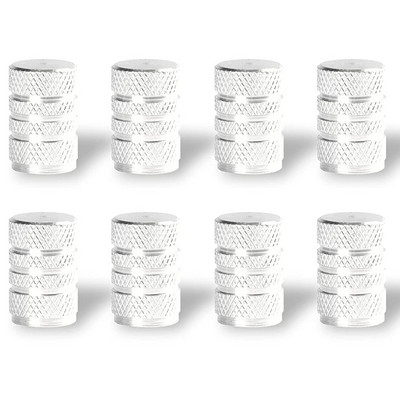 Capace de roată din aliaj de aluminiu, 8 bucăți, capac pentru tijă pentru jantă de anvelopă, pentru mașini și motociclete, biciclete