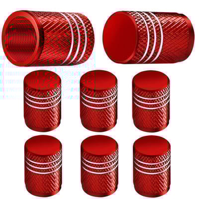 Capace de roată din aliaj de aluminiu, 8 bucăți, capac pentru tijă pentru jantă de anvelopă, pentru mașini și motociclete, biciclete