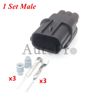 1 rinkinys 3 anga 6188-4739 6189-0887 Automobilių priedai Automobilių uždegimo ritė Elektros laidų kištukas Automatinė vandeniui atspari jungtis