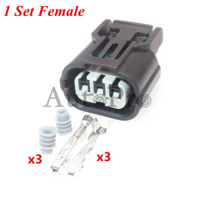 1 rinkinys 3 anga 6188-4739 6189-0887 Automobilių priedai Automobilių uždegimo ritė Elektros laidų kištukas Automatinė vandeniui atspari jungtis