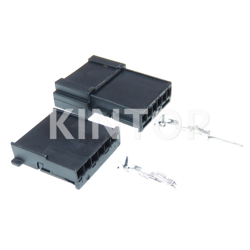 1 set 6 pini 4B0971978B Priză cablu audio pentru Tweeter auto 1-1241370-3 1-1703874-1 Conector auto nesigilat cu fire