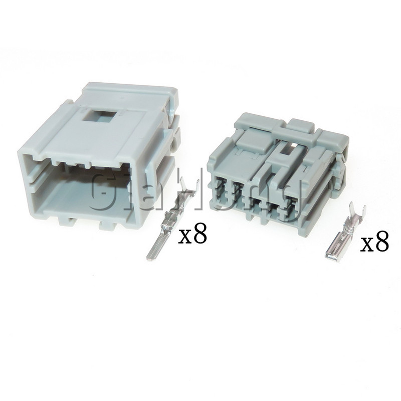 1 set 8 načina 6098-0248 Automatska muška i ženska priključna utičnica za ožičenje za Toyotu 6098-0247 kompozitni konektor