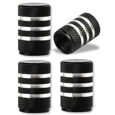 4Pcs Dice Style Kapice ventila za gume za automobile Motocikli Bicikli Kapice za bradavice od aluminijske legure Ventil za zrak u gumama Kapice kotača otporne na prašinu