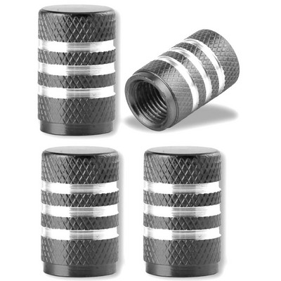 4Pcs Dice Style Kapice ventila za gume za automobile Motocikli Bicikli Kapice za bradavice od aluminijske legure Ventil za zrak u gumama Kapice kotača otporne na prašinu