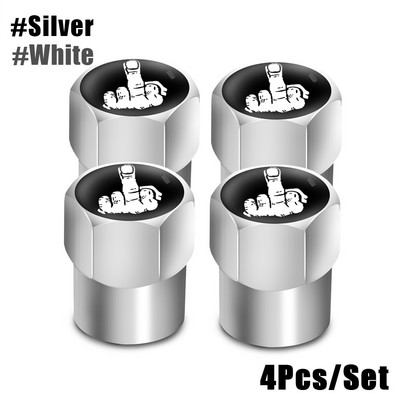 4 bucăți/set Capace de supapă cu logo craniu roșu Accesorii pentru roți de mașină Capac pentru tijă Auto Styling Din aliaj de aluminiu Capace pentru jante pentru anvelope