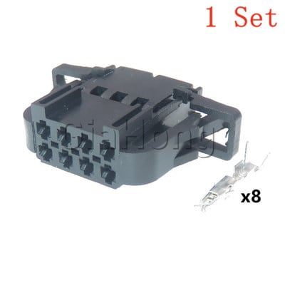 1 set 8 moduri 3B0972734 Lampă auto/fișă electrică audio pentru VW Audi 3B0972724 Priză neetanșată pentru mașină masculină