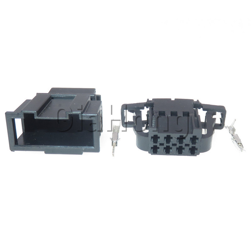 1 set 8 moduri 3B0972734 Lampă auto/fișă electrică audio pentru VW Audi 3B0972724 Priză neetanșată pentru mașină masculină