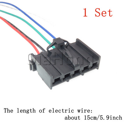 1 set 5 moduri mufă desigilată aer condiționat panou de comandă conector cablu accesorii auto priză cablu sârmă auto