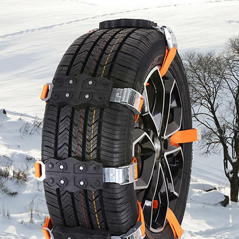 Blocuri de tracțiune pentru anvelope de mașină, rezistente, antiderapante, PU, 1/2 buc, cu sac, curele de lanț pentru cauciucuri de urgență, noroi, nisip, pentru noroi, gheață V0p9