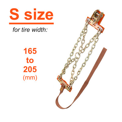 1Pcs General Steel Truck XO Tires Anti-Snow Friction Силен колан за ледена верига Зимни два модела SUV Верига за колела Кален път