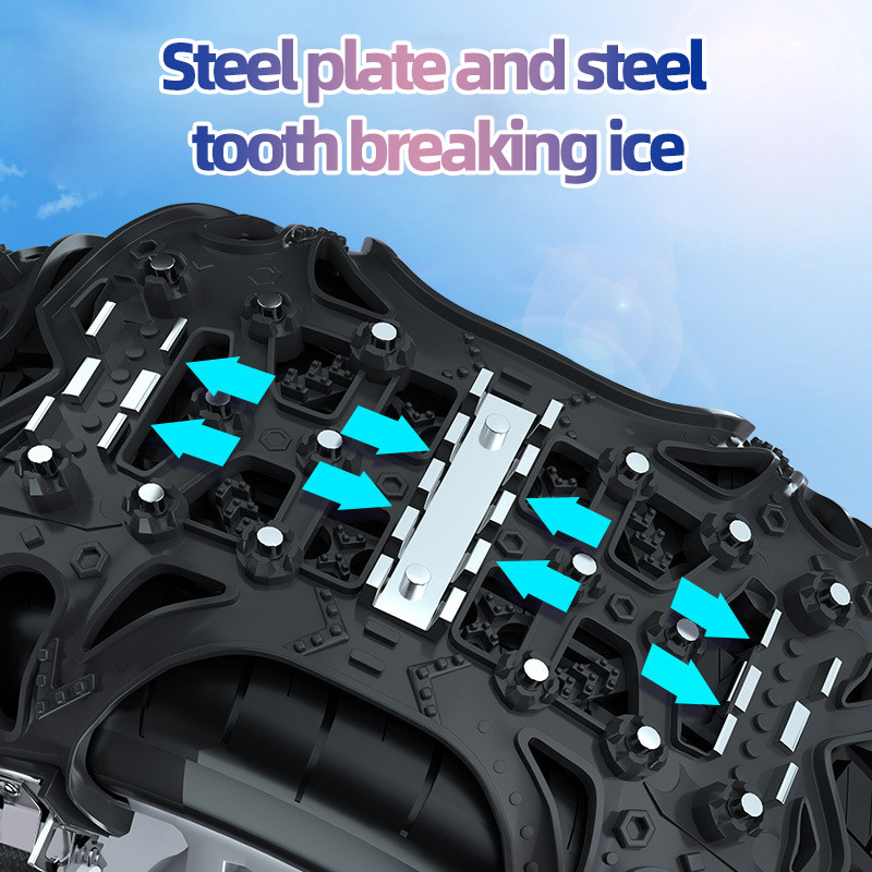 Lanț antiderapant pentru anvelope cu șenile tip nou stil pentru mașini SUV universal negru galben anvelope auto lanțuri antiderapante